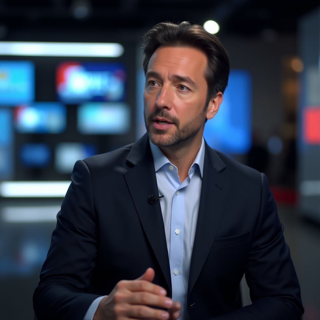 Entrevista en medio financiero